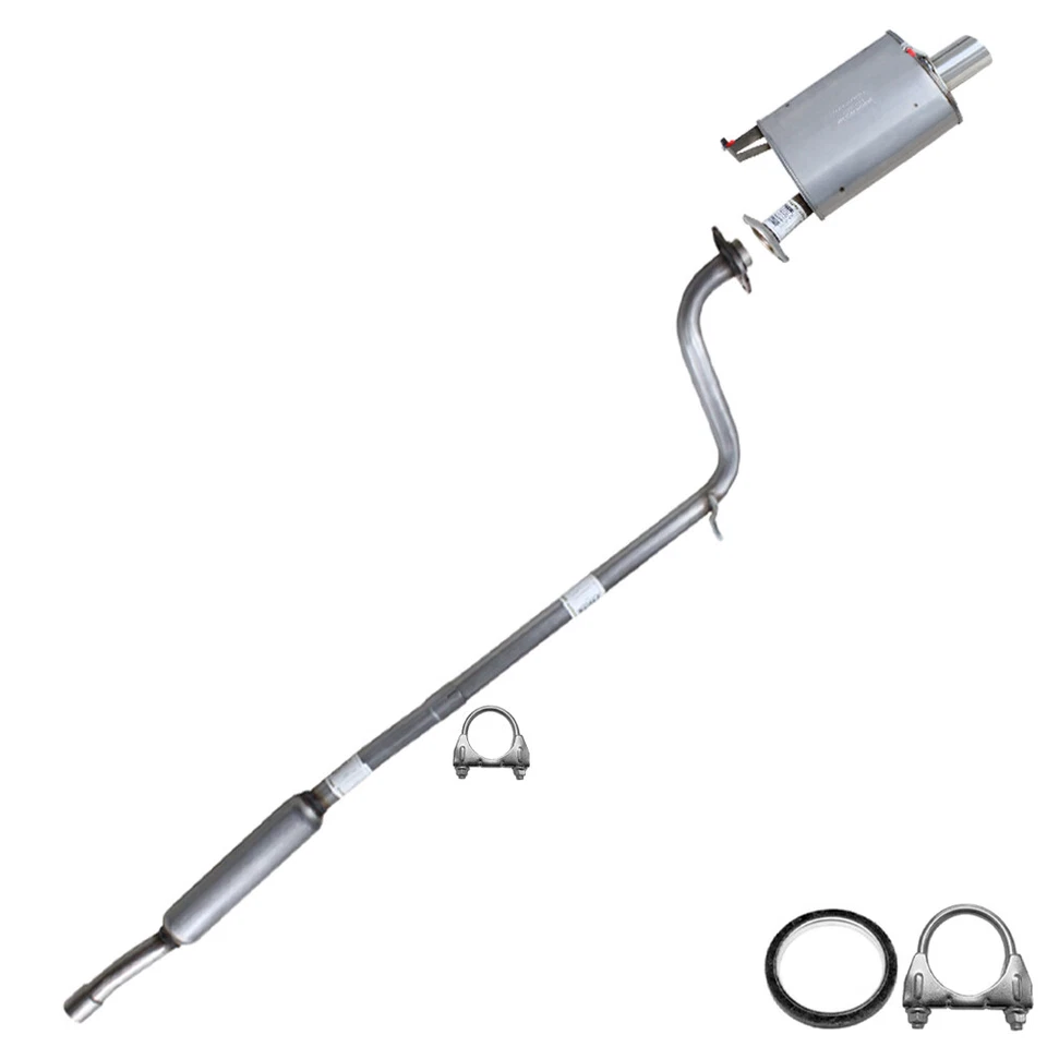 Silenciador de escape ressonador de aço inoxidável serve: 06-2009 Mitsubishi Eclipse 2.4L - Imagem 1 de 4