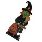 Desktop Ornament Tabletop Decor Pumpkin Centerpieces Halloween Witch