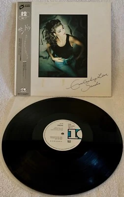 SANDRA "EVERLASTING LOVE" ULTRA-RARE 1987 JAPANESE 1ST PRESSING 12" SINGLE OBI! - Image 1 of 3