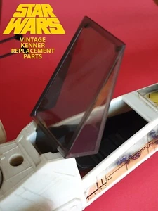 1978 KENNER STAR WARS X-WING FIGHTER COCKPIT ÜBERDACH NUR TEIL - QUALITÄTSREPRO! - Bild 1 von 22