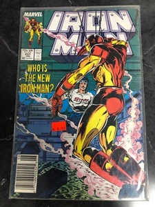 Iron Man #231 Firepower Justin Hammer Spymaster (May 1987 Marvel) - Picture 1 of 2