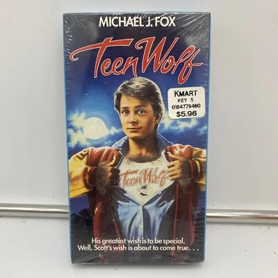 NEW TEEN WOLF Michael J Fox VHS Rare Hard To Find Sealed! - Image 1 of 4