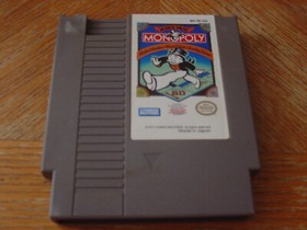 Monopoly (Nintendo Entertainment System, 1991) Authentic Tested Working NES