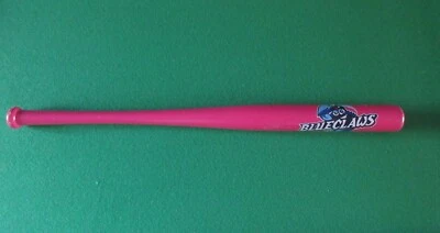 BATE DE BÉISBOL RECUERDO GARRAS AZULES LAKEWOOD 18" ROSA NUEVA JERSEY NJ Foto 1 de 4