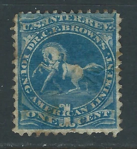 Bigjake: RS-36b, 1 cent Dr. C. F. Brown - Match & Medicine - Picture 1 of 2