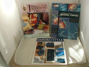 Sew Quilt Japanese Decor 3 Books Trice Boerens Fabrics Pippin Sashiko Style - Bild 1 von 1