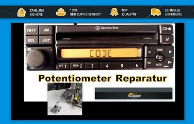 Mercedes-Benz Special Potentiometer Drehregler Poti Reparatur CD MF2297 CM2396 - Bild 1 von 3