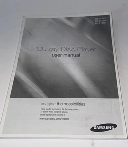 Blu-ray displayer user manual Samsung BD-p1590/C/1600 - Picture 1 of 2