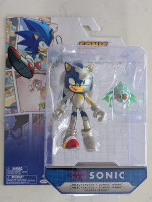 Sonic the Hedgehog Metal Virus Sonic 4" Action Figure Jakks Pacific Toy NEW - Image 1 of 3