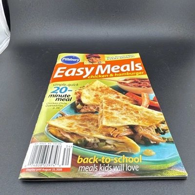 Easy Meals Chicken & Hamburger Pillsbury 2005 Back-to-School Recipes - Image 1 of 2