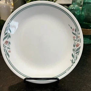Corelle Corning Rosemarie Tulips Luncheon/Salad Plates 8.5" Diameter Set of 4 - Picture 1 of 4