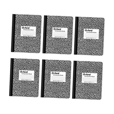  Cuadernos de composición, papel con reglas anchas, 9-3/4 x 7-1/2 pulgadas, 100 hojas,  Foto 1 de 4