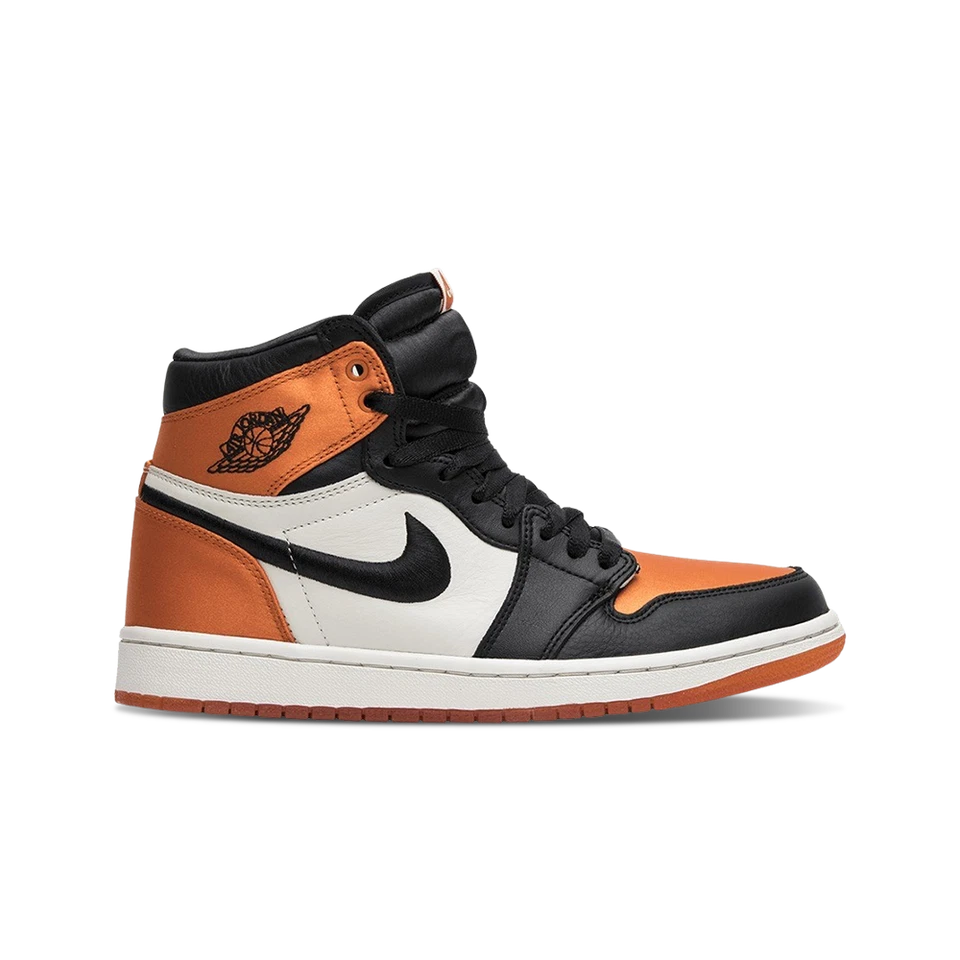 (W) Jordan 1 Retro Alto OG Satinado Roto Tablero Trasero Foto 1 de 1