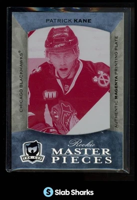 The Cup Patrick Kane SP 2007 juego usado novato placas de impresión magenta radiocontrol 1/1 Foto 1 de 4