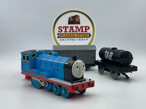 Tomy Trackmaster Plarail Classic Edward the Blue Engine Freight Set - Imagen 1 de 7