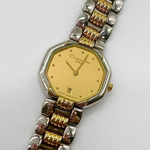Christian Dior Reloj de Cuarzo Octágono Combinación Reloj para Mujer - Imagen 1 de 8