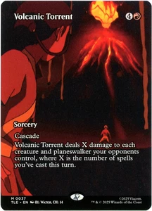 Volcanic Torrent (Borderless) 0037 - Avatar: The Last Airbender TLE MTG NM/M - Bild 1 von 1