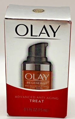 Укрепляющее средство для глаз Olay Regenerist Micro-Sculpting Eye Swirl антивозрастное 0,5 унции - Изображение 1 из 4