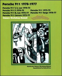 PORSCHE 911 SHOP MANUAL SERVICE REPAIR BOOK OWNERS WORKSHOP GUIDE AUTOBOOKS 73-7 - Picture 1 of 1