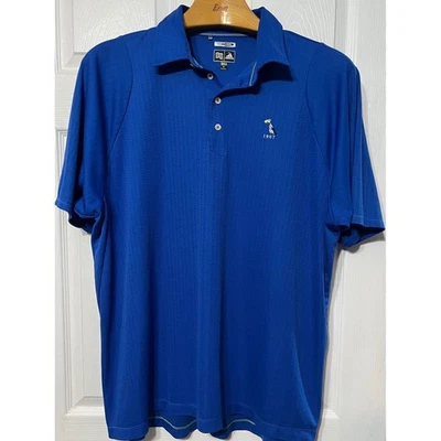 Adidas ClimaCool Golf Polo Shirt Mens XL Blue Knoxville TN Cherokee Country Club - Image 1 of 4