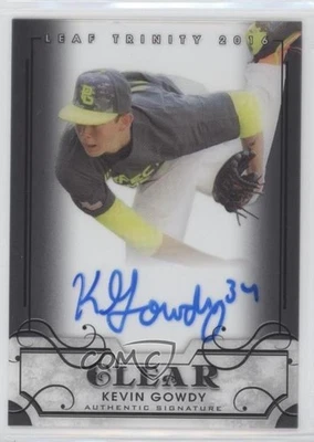 2016 Leaf Trinity Clear Auto Kevin Gowdy #CA-KG1 Auto - Image 1 of 2