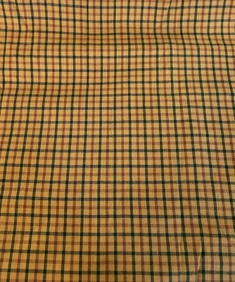 FALL FABRIC 31”WIDE,62” LONG, BURNT ORANGE,DARK GREEN, &COUNTRY RED.. REDUCED - Image 1 of 2