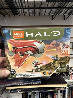 Nuevo Mega Construx Halo Infinite Banshee Breakout Juego de Construcción 218 piezas Foto 1 de 2