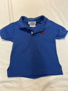 Vintage Izod Lacoste Polo Shirt Infant Toddler 18 Months Alligator 50/50 Cotton - Picture 1 of 5