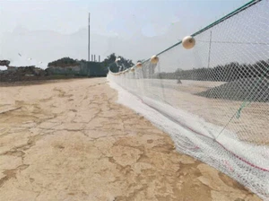 Customize Bait Seine/ Drag Nets-10x10mm or 5x5mm Meshholes Nylon Fishing Net - Picture 1 of 8