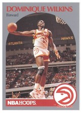 NBA~1990 ~ DOMINIQUE WILKINS ATLANTA HAWKS ~ BASKETBALL CARD!!!