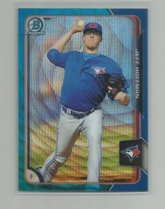 2015 Bowman Chrome Jeff Hoffman Blue Wave Refractor - Bild 1 von 1