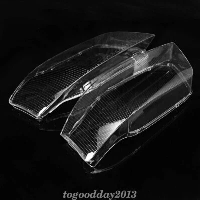 Para 1999-2002 Audi A6 C5 2x Faro Delantero Cristal Cubierta Lente Faro Foto 1 de 4