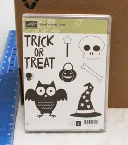 (4) Stampin Up! 4 Sets Howlooween Treat Merry Everything Gruselige Grüße - Bild 1 von 8