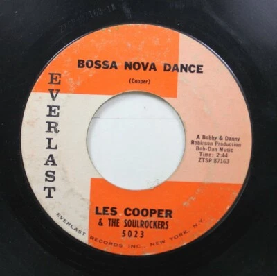 Soul 45 Les Cooper & The Soulrockers - Bossa Nova Dance / Garbage Can On Everlas - Image 1 of 2
