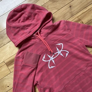 Under Armour Womens Fish Hook Hoodie Sz S Pink Hooded Sweatshirt - Picture 1 of 6