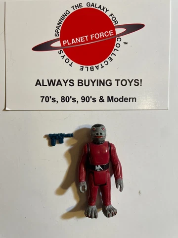 1978 Snaggletooth Complete Vintage Star Wars Original Weapon Cover