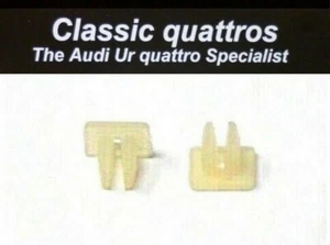 2 AUDI UR QUATTRO TURBO-COUPE 80-90 B2 UNTERE SCHEINWERFERBLENDEN BEFESTIGUNGEN 811853523 - Bild 1 von 2