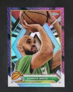 2023-24 Topps Chrome Derrick White #141 Pink Basketball Celtics - Picture 1 of 2