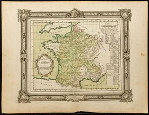 1763 - France - Carte géographique ancienne - Généralité - Ancien régime - Imagen 1 de 5