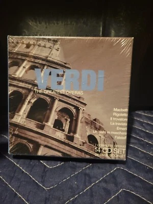 14 DISC BOX SET Excellent G. Verdi: Verdi: Greatest Operas. Brand New, Sealed. - Image 1 of 4