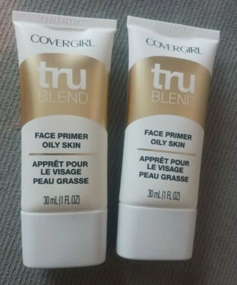 2x CoverGirl Tru Blend Face Primer Oily Skin - 1 Oz Each - Image 1 of 3