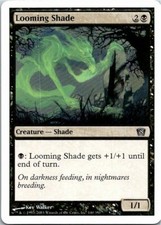 Looming Shade Magic The Gathering Eighth Edition Card Mint X1