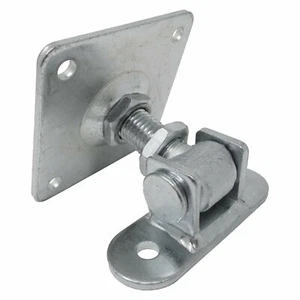 Torangel M24 einstellbar 2 Befestigungsplatten Anschraubscharnier Torscharnier - Bild 1 von 3