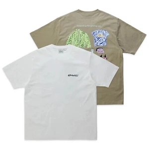 Camiseta Gramicci - Camiseta para hombre Gramicci - Caqui, Blanco - G5SU-T167 - Imagen 1 de 5