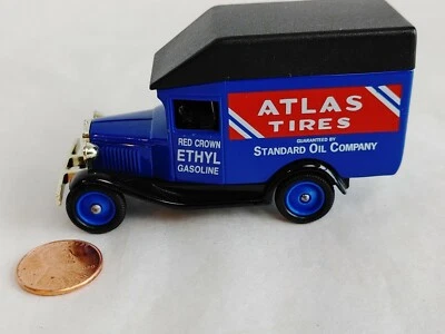 Lledo Chevron Diecast Model A Ford Atlas Tires Standard Oil Truck 1:64 #13562 - Image 1 of 4