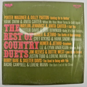 The Best Of Country Duets 1968 Vinyl Compilation RCA Victor ~ Waylon, Dolly, etc - Picture 1 of 6