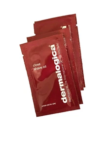 Dermalogica Close Shave Oil 4 Samples ~ BRAND NEW - Picture 1 of 1