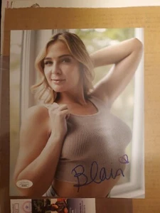 Blair Williams Signed 8x10 Photo Autographed JSA COA - Adult Star AVN B - Picture 1 of 6