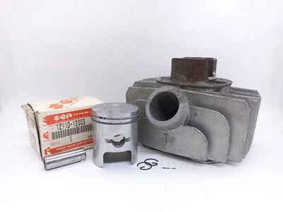 Kit de anel de pistão barris de cilindro STD Suzuki A100 AC100 AX100 NOS Japão - Imagem 1 de 4