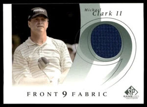 Juego SP 2002 usado frontal 9 tela #F9S-CA Michael Clark II - Imagen 1 de 2